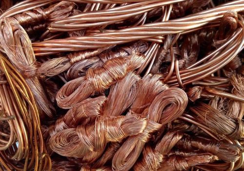 copper scrap, millberry stock photo image of bundles 66236084